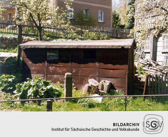 Alte Garage in Obercunnersdorf