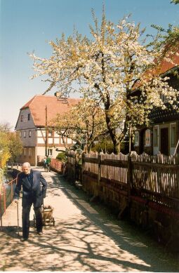 Bild: Am Dorfbach in Obercunnersdorf