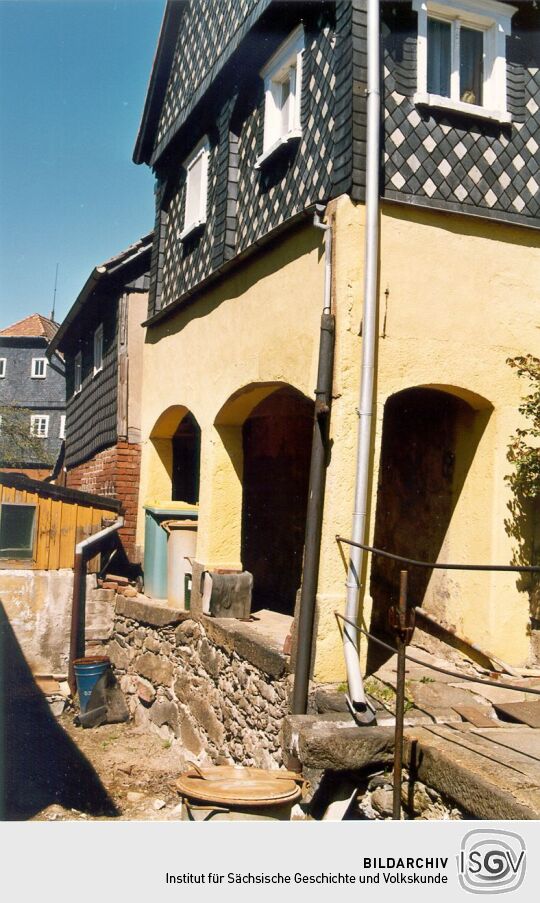 Wohnhaus mit Laubengang in Obercunnersdorf
