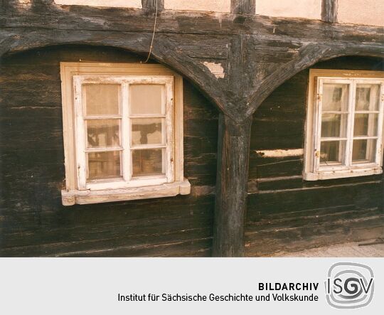 Umgebindehaus in der Hirschfelder Steinsgasse 8
