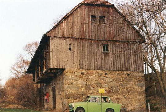 Scheune an der Dorfstrasse in Sohland am Rotstein