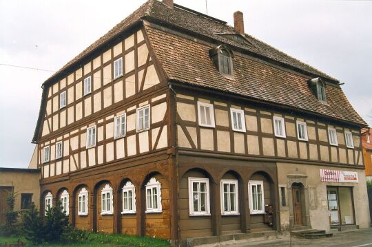 Umgebinde-Fachwerkhaus in Eibau