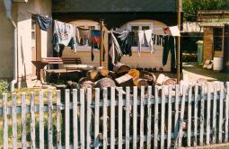 Bild: Hof eines Obercunnersdorfer Wohnhauses