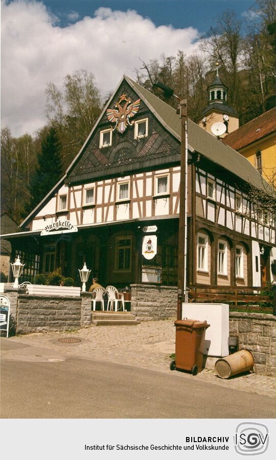 Gaststätte "Burgkeller" in Oybin