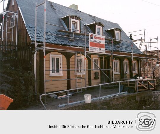 Umgebindehaus in Seifhennersdorf