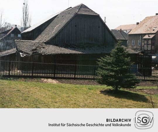 Scheune eines Seifhennersdorfer Bauernhofes