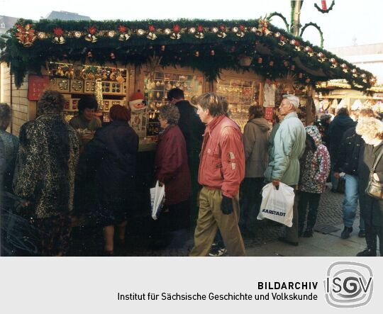 Striezelmarkt in Dresden