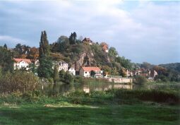 Bild: Blick auf das Spaargebirge bei Meißen