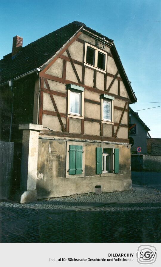 Wohnhaus eines ehemaligen Radebeuler Bauernhofes