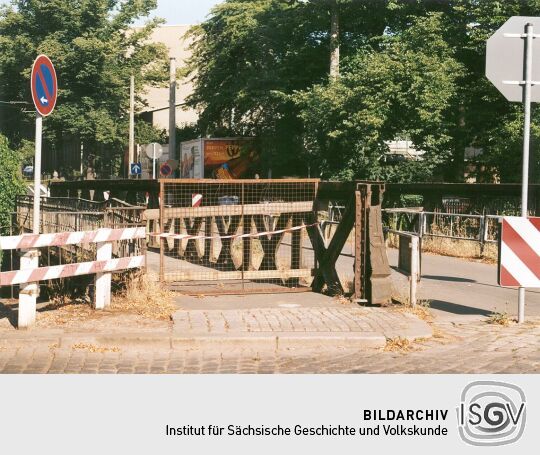 Alte Weißeritzbrücke  an der Bienertstraße in Dresden