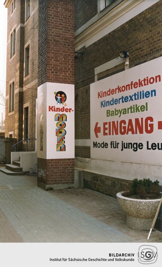 Ehemalige Fabrik in der Bahnhofstraße in Radebeul