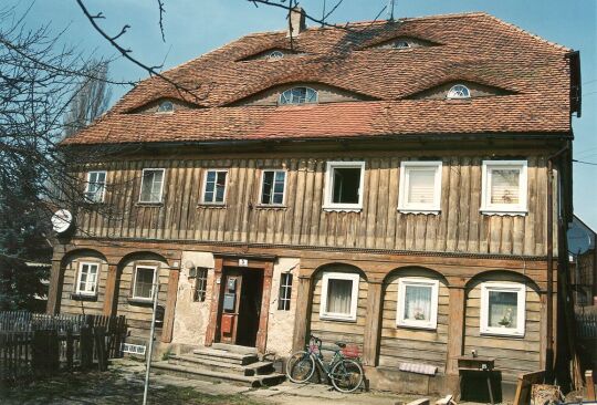 Umgebindehaus in der Kruschegasse in Seifhennersdorf