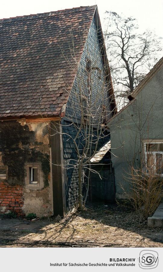 Böhmisches Wohnhaus an der Grenzstraße in Neugersdorf