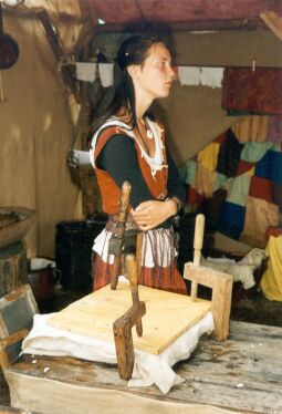 Bild: Historische Handwerksschau in Kötzschenbroda