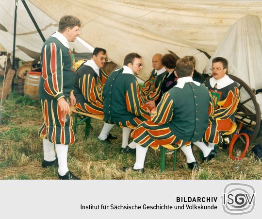 Historische Schau in Kötzschenbroda - Lager