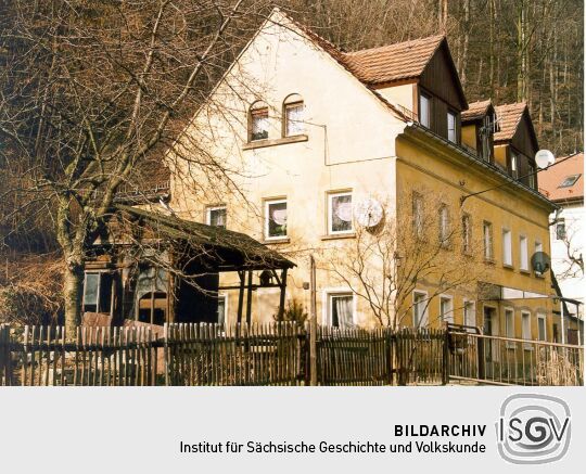 Wohnhaus an der Meixstraße in Pillnitz