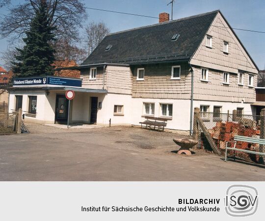 Fleischerei Melde in der Kroschegasse in Seifhennersdorf