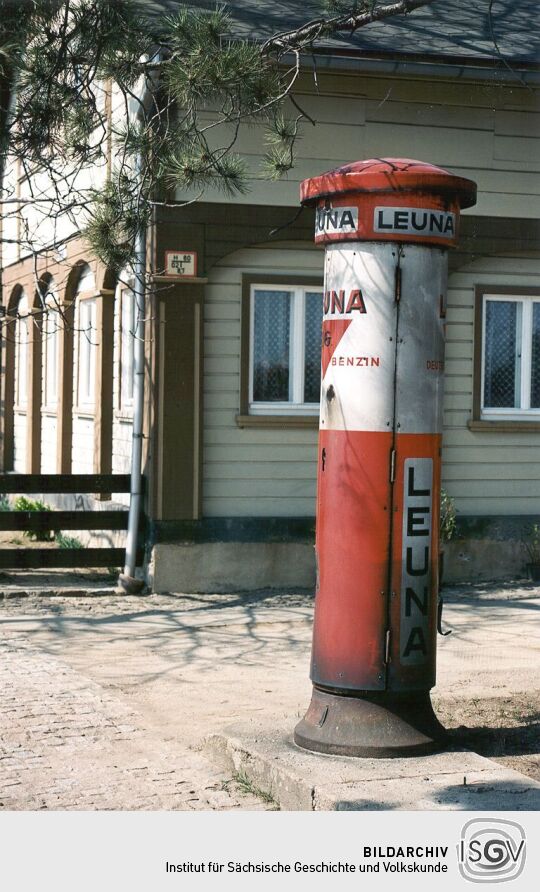 Tanksäule an der Spitzkunnersdorfer Straße in Leutersdorf