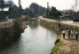 Bild: Häuser an der Mandau in Seifhennersdorf