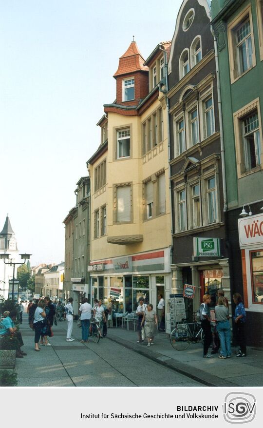 Einkaufsstraße in Oschatz