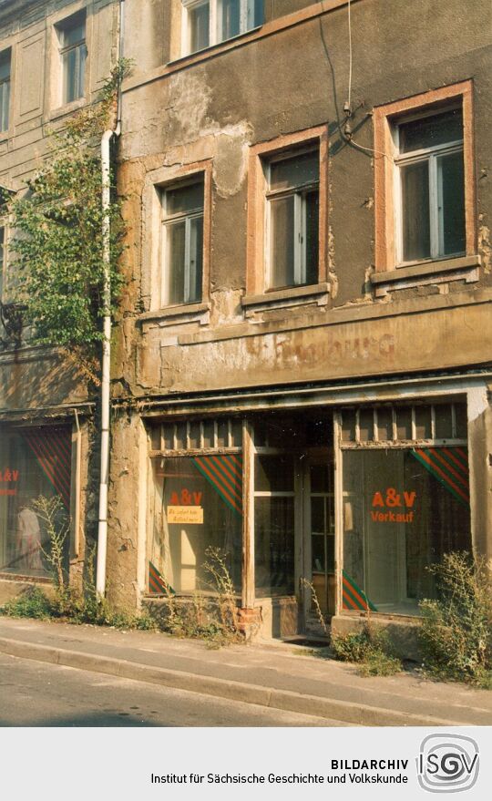 Leerstehendes Wohnhaus in Oschatz