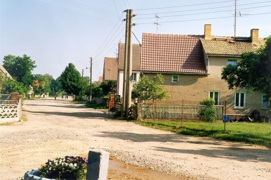 Dorfstraße in Beckwitz