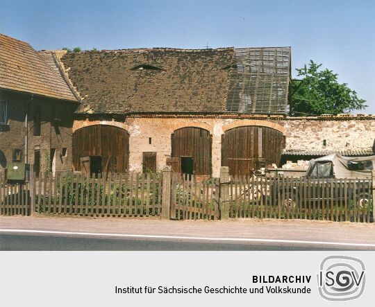 Baufällige Scheune in Schmannewitz