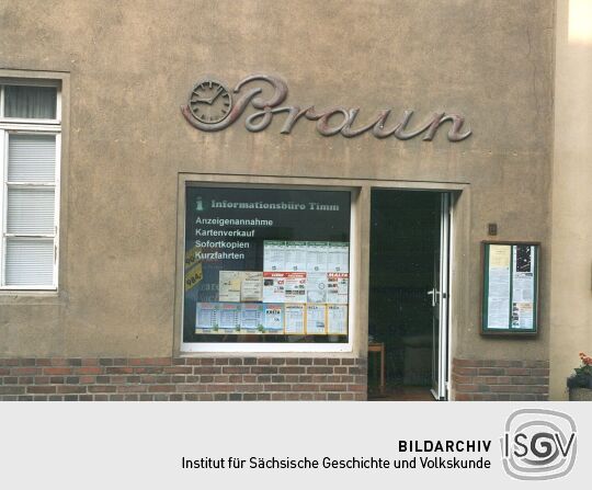 Ehemalige Uhrmacherwerkstatt Braun in Wermsdorf