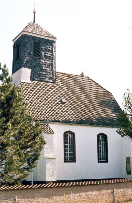 Reonovierte Kirche in Olganitz