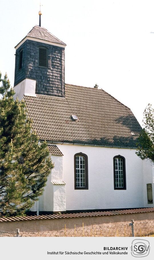 Reonovierte Kirche in Olganitz