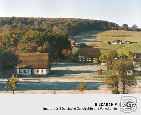 Häuser des Freilichtmuseums Seiffen