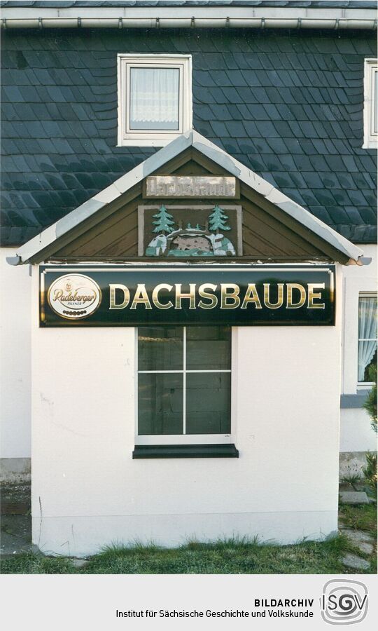 Gaststätte "Dachsbaude" in Neuhausen