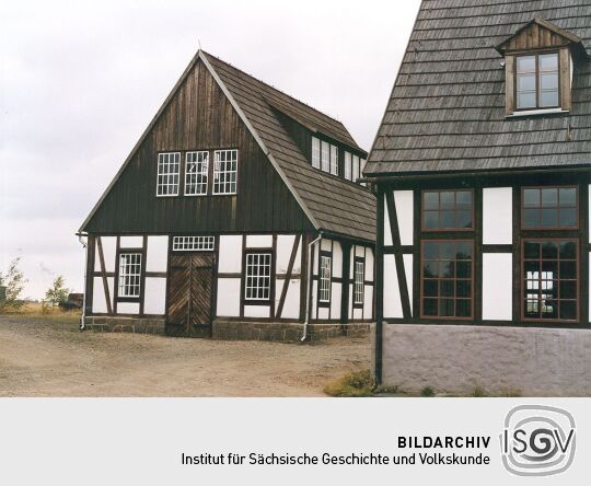 Huthaus der Schaustollenanlage "Alte Elisabeth" in Freiberg