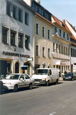 Bild: Freiberg, Burgstraße 13 aufwärts