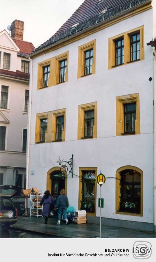 Freiberg, Burgstraße Ecke Moritzstraße (s. 2009: 304711 u. 16)