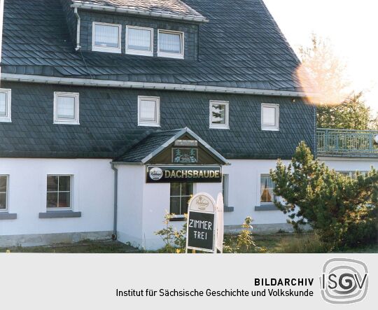 Gaststätte " Dachsbaude " in Neuhausen