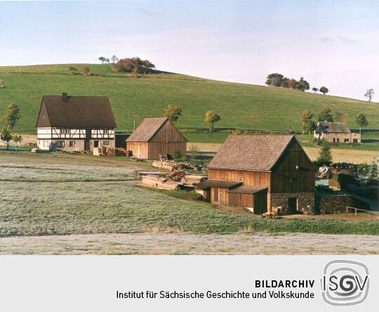 Häuser des Freilichtmuseums Seiffen