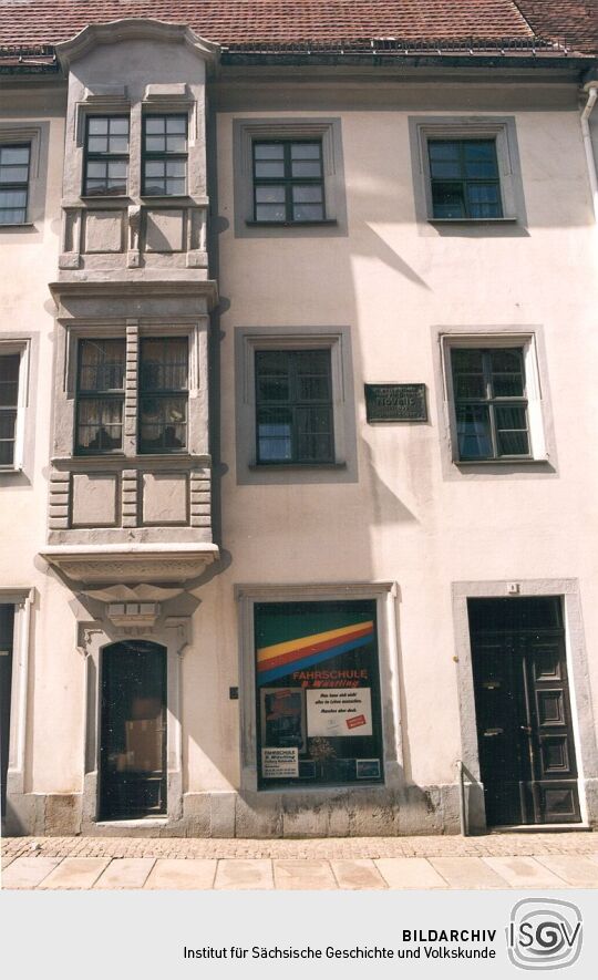 Wohnhaus an der Burgstraße in Freiberg