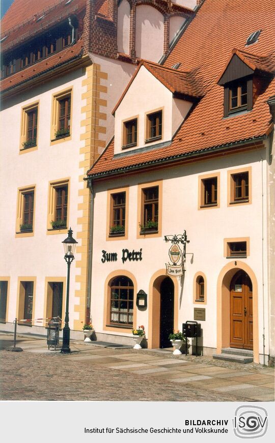 Gaststätte " Zum Petri "  in Freiberg