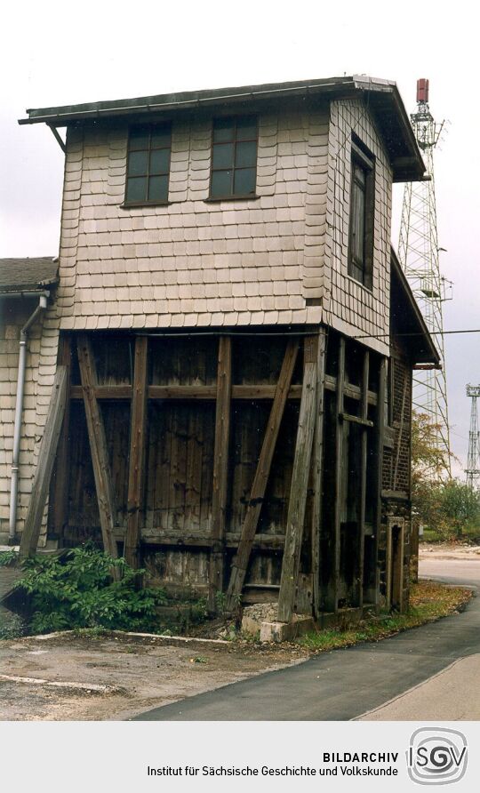 Gebäude des Schaubergwerks " Reiche Zeche " in Freiberg
