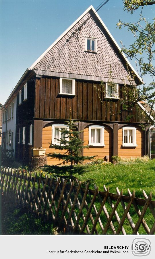 Umgebindehaus am Bergweg  in Obercunnersdorf