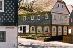 Bild: Umgebindehaus in der Kurzen Gasse  in Obercunnersdorf