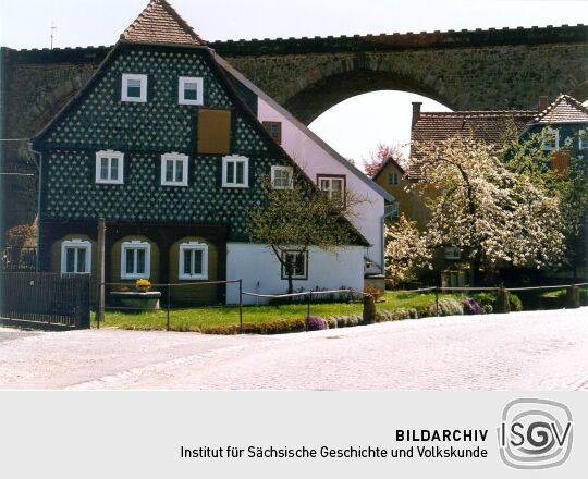 Umgebindehaus am Brückenweg in Obercunnersdorf