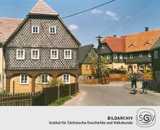 Umgebindehäuser in Obercunnersdorf