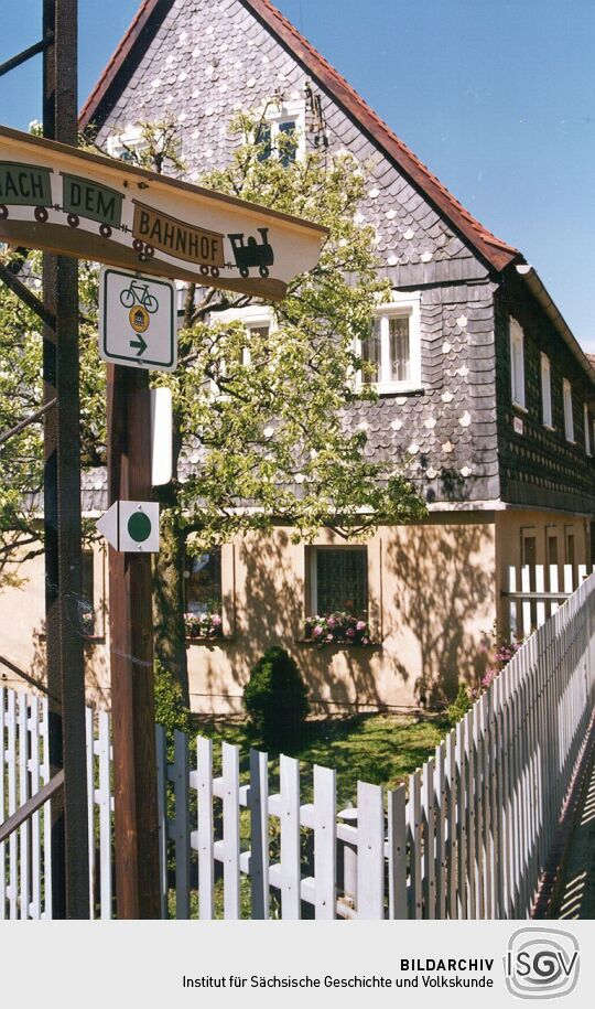 Neue Wegweiser in Obercunnersdorf