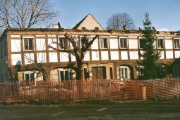 Bild: Im Abriß befindliches Umgebindehaus in Großschönau