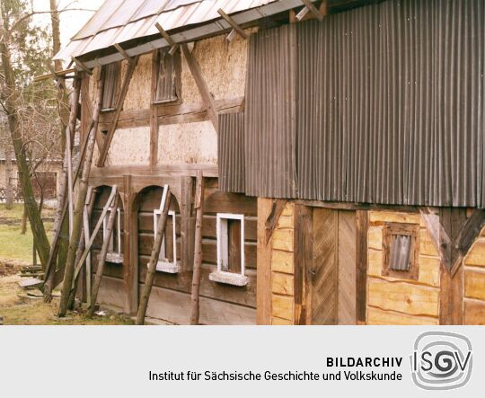 Durch die Stiftung "Deutscher Denkmalschutz" erneuertes Umgeindehaus