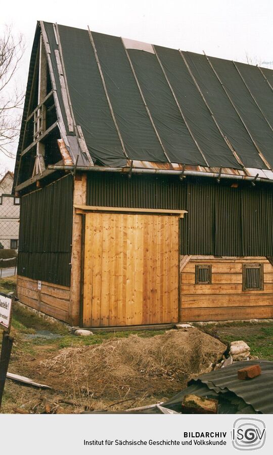 Erneuertes Umgebindehaus in Ebersbach