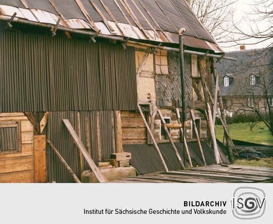 Erneuertes Umgebindehaus in Ebersbach