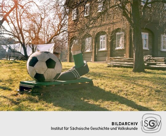 Fußballer-Denkmal in Großschönau